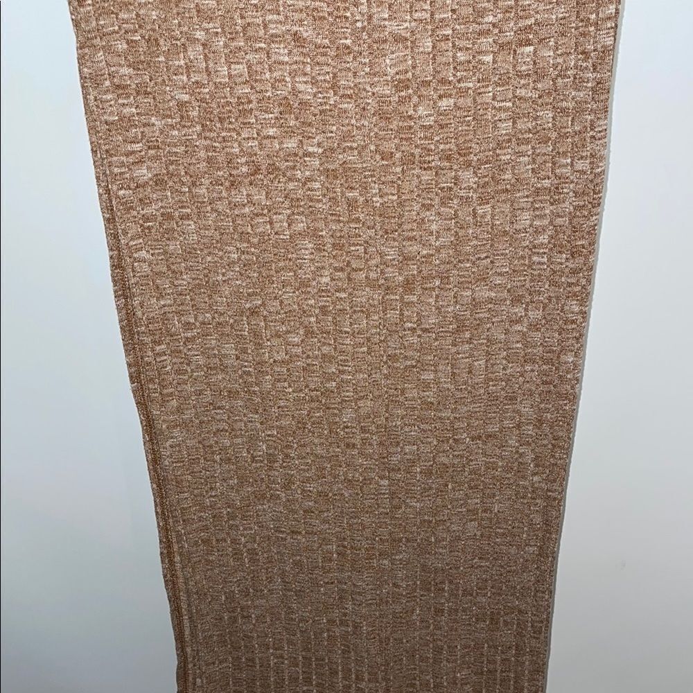 Forever 21 Tan Ribbed Maxi Skirt Casual - Picture 7 of 7